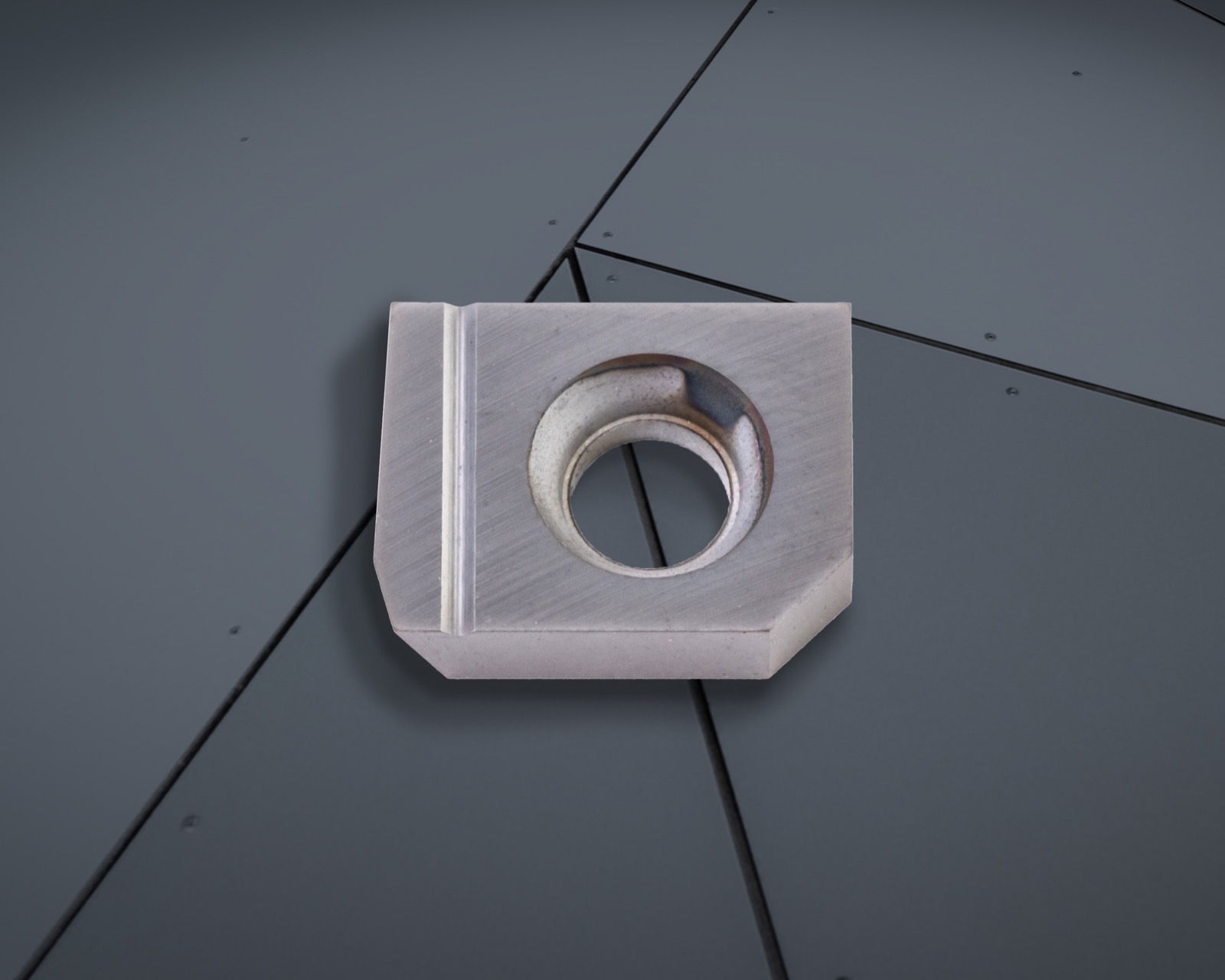Clamped insert
