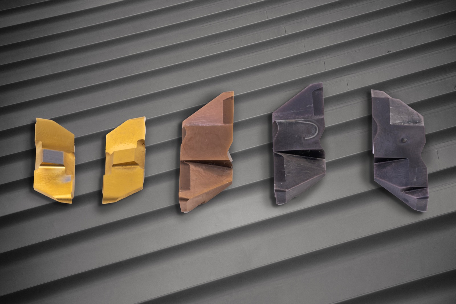Cutting inserts across five grades and coatings